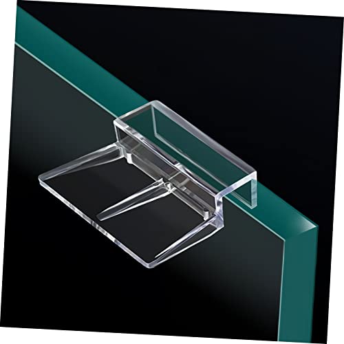 GALPADA 16pcs Fish Tank Lid Supports Easy Install Acrylic Cover Racks for Aquariums Sturdy Holders for Tank Lids Safe for Fish and Pets Convenient Cleaning Accessory