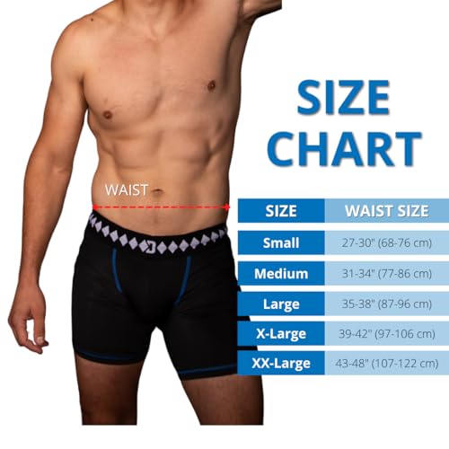 3-in-1 Hockey Garter Belt System - Complete with Athletic Cup, Garter, and Jock - Shift-Proof Groin Protection for Hockey Players & Goalies - size: Large