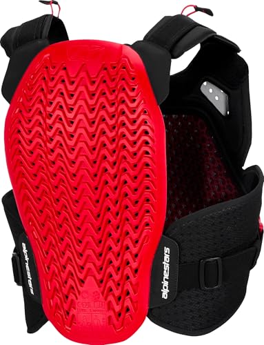 Alpinestars A-4 Plasma Roost Guard - Black/Red/White - XL/2XL