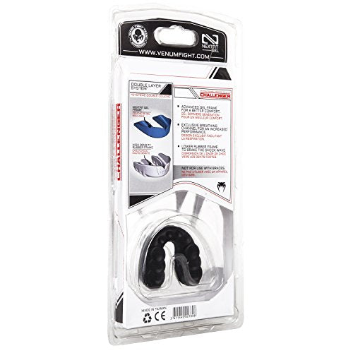 Venum Challenger Mouthguard - Black/Ice - color: Black/Ice, size: Adult