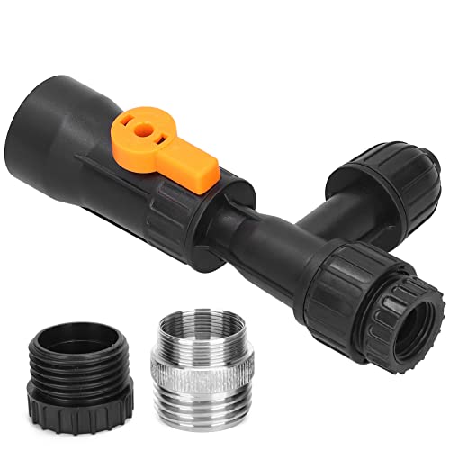 Aquarium Water Changer, Fish Tank Gravel Vacuum Siphon for Cleaning, Aquarium Gravel Cleaner Replacement Part with 3 Tab Connector Faucet Adapter