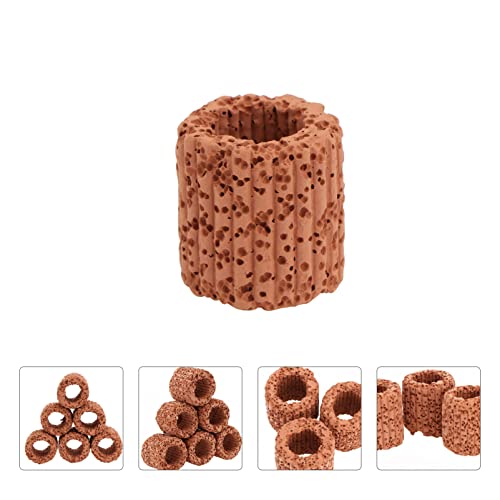 Abaodam 20pcs Water Plant Fixed Ring Fish Tank Live Plants Decor Ring for Fish Tanks Decorative