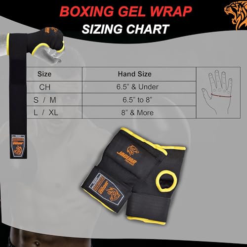Blackout Inner Gelwrap Gloves for Boxing MMA Muay Thai Inner Layer - size: Small-Medium