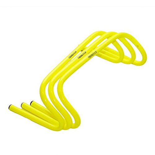 Football Fitness Training Set - Sports Exercise and Strength Equipment - Home Gym Workout - Includes 3 x 6 Hurdles, 1 x Adjustable Agility Ladder, 20 x Marker Cones, 1 x FH Skipping Rope