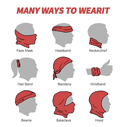 Seamless Scarves Bandana Scarf UV Resistence Outdoor Sport Balaclavas Headwear Headband Unisex - color: Multi2