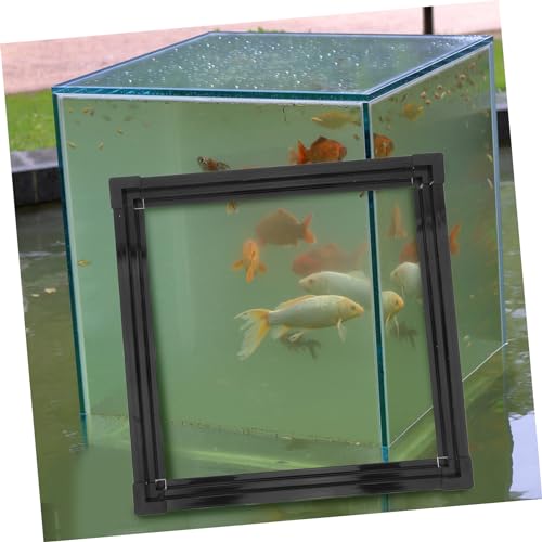 COLLBATH 1set Edge Protector Guard for Fish Tank Glass Aquarium Edge Strip Easy to Install Aesthetics Convenient Design for Clean and Tidy Aquariums