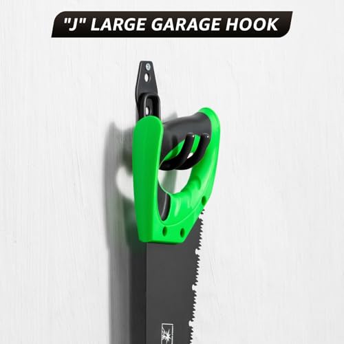Heavy Duty Garage Hooks for Storage & Hanging Items, 40-Pack - color: 40-Pack Set Black