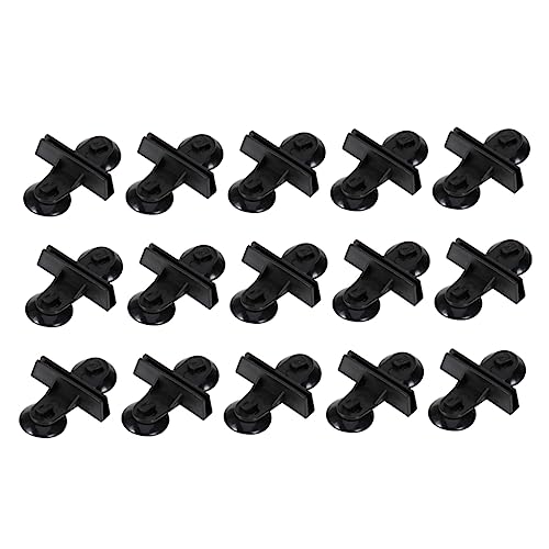 VANZACK 15pcs Plastic Fish Tank Divider Suction Cup Glass Suction Cup Clip for Aquarium Tank