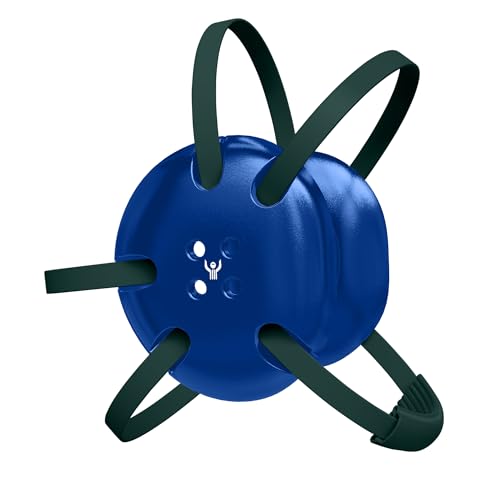 Great Call Athletics Wrestling Classic Headgear Earguard Adult Grappling Head Gear | Adjustable Ear Guards Dark Green Straps - style: Royal Blue w/ Dark Green Straps