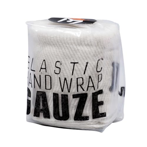 Meister Elastic Gauze Hand Wraps for Boxing & MMA - Mexican Style - White - 10 Pack - color: White, size: 10 Pack