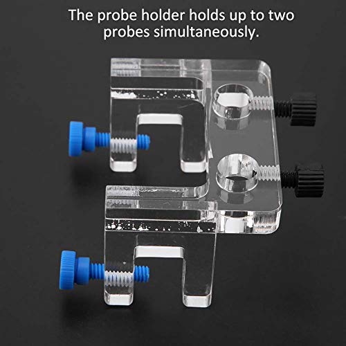 not Scratch Glass 0.51in Hole Holds up Two Probes Fish Hose Holder,Aquarium Probe Holder Aquarium Probe Organizer, for Aquarium Household for Fishing Fish Store