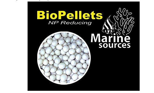 Marine Color NP Biopellets for Nitrate Phosphate Reduction 300ml Reef Tank Aquarium Marine System Pelletized Biodegradable Polymers Protein Skimmer Compatible Accurate Dosing Measuring Spoon Included