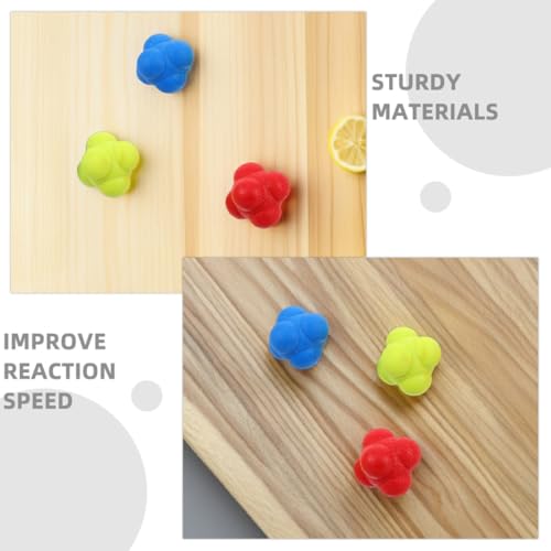 Six Piece Hexagon Reaction Speed Training Balls for Kids Adults