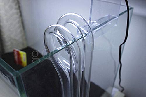 Acrylic Lily Pipe Inflow Outflow 10mm for Fish Tank (for Hose of 8/12mm)