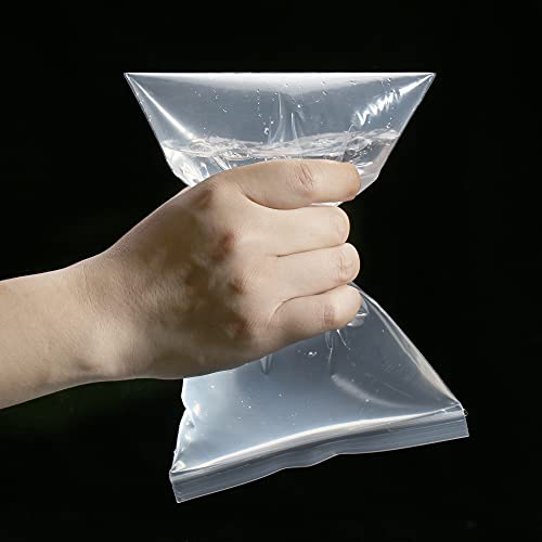 2" x 2" Small Thick 5 Mil Plastic Bags 100 PCS Clear Resealable Zip Seal Lock Poly Bags Reclosable Heavy Duty Zipper Baggies Jewelry Earrings Coin Pills Packing - size: 2x2inch