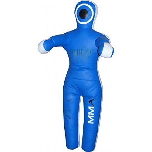 Jiu Jitsu Judo Punching Bag Grappling Dummy Blue -Unfilled - size: 59 inches (5 ft)