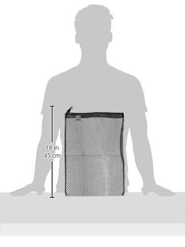 Equinox Nylon Mesh Stuff Bag - color: Black, size: 23" x 36"