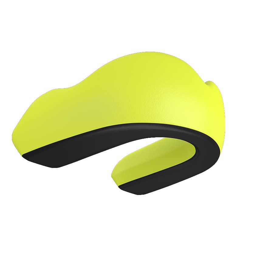 DAMAGE CONTROL Extreme Impact Sports Mouth Guard – Damage Control Green - color: Damage Control Green, size: Adult
