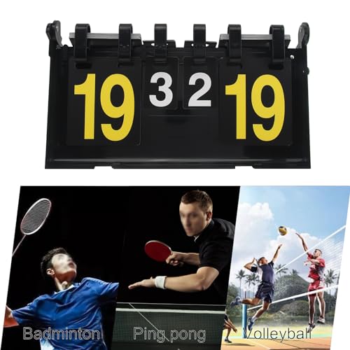 Foldable Scoreboard Flip with Large Numbers (1–31)