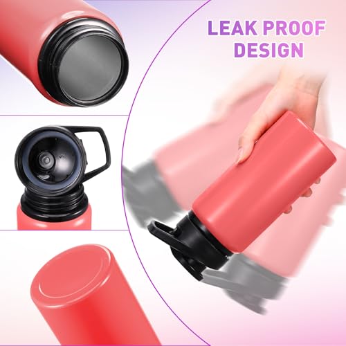 Mimorou Aluminum Water Bottles Bulk 17oz - color: Macaron Color