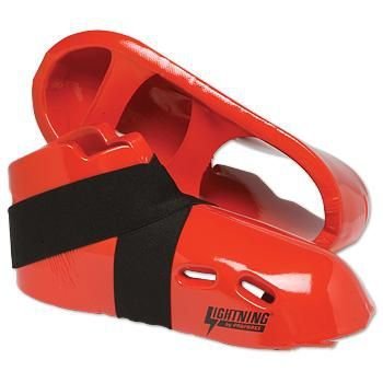 ProForce Lightning Kicks Martial Arts Sparring Shoes/Footgear - color: Red, size: Medium