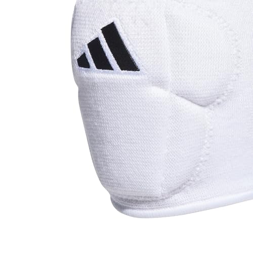 Adidas Unisex-Adult 5-Inch Volleyball Kneepads, White/Black, X-Large - color: White/Black, size: X-Large