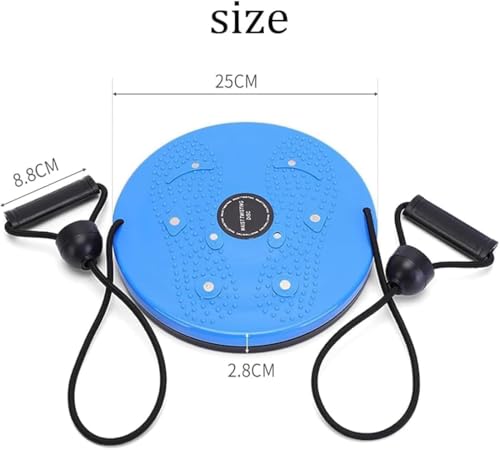 Waist Sculptor, 2026 New Lovely Waist Twister Machine Exercise with Arm Bands, Adjustable Ab Twister Board Twisting Waist Disc for Legs, Buttocks, Hip Exercise Training, Shaping the Body - color: Green