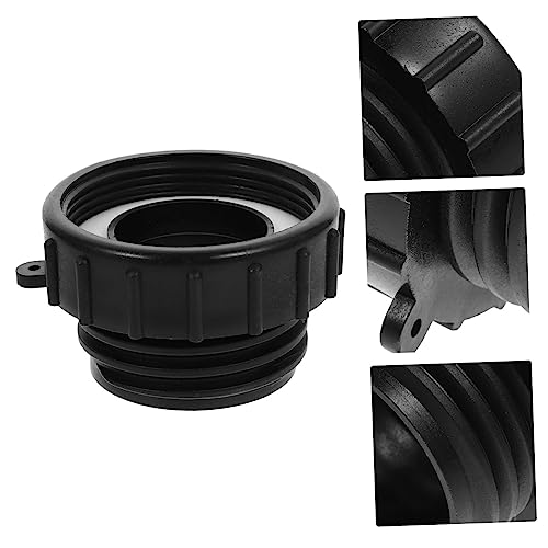 PRETYZOOM Tank Lid Adapters Tote Replacement Valve Fine Thread 63mm to Coarse Thread 60mm