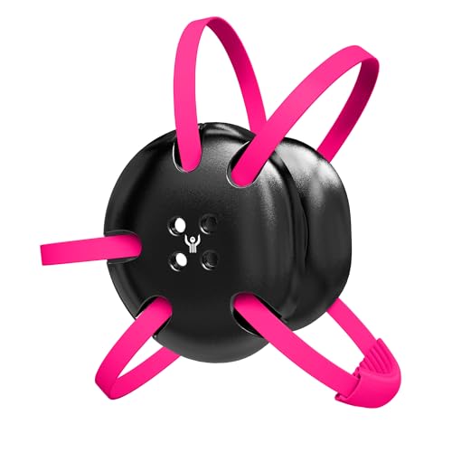 Great Call Athletics Classic Wrestling Headgear, Pink Straps - style: Black w/ Pink Straps