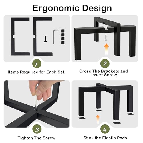 2 Pack 12" Metal Plant Stand Indoor Outdoor, Heavy Duty Plant Stools Indoor, Mid Century Modern Planter Holders, Low Short Plant Pot Stands, Black, Fit 5"-12" Pot - size: 12 INCH