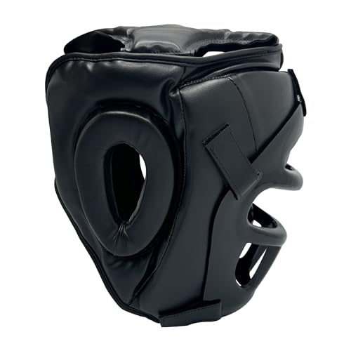 TMA Best Head Guard, a Complete Package for MMA and Kickboxing Trainees, Muay Thai Boxing Safety Head Guard for Men, Women Boxing Training Equipment Boxing Headgear Wrestling Headgear Safety Helmet - size: Large-X-Large