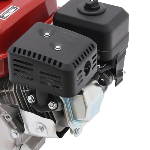 7.5 Hp 4 Stroke Gas Engine, 212CC Heavy Duty Go Kart Engine with Manual Starter, Air Cooling for water pumps, vibrators, generators, machines, vehicles, pressure washers, air compressors and So on