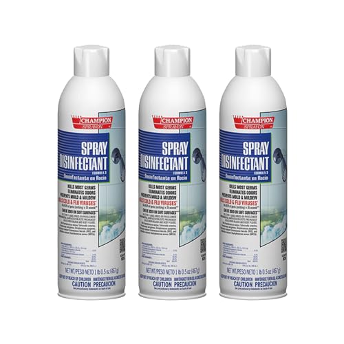 Champion Sprayon 5157 Surface Care Spray, 16.5 oz. (Pack of 3)