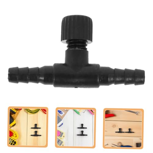 Cabilock 10pcs Shape Aquarium Air Valves Adjustable Plastic Regulators for Airline Tubing Sturdy Control Valves for Fish Tanks Efficient Oxygen Supply System