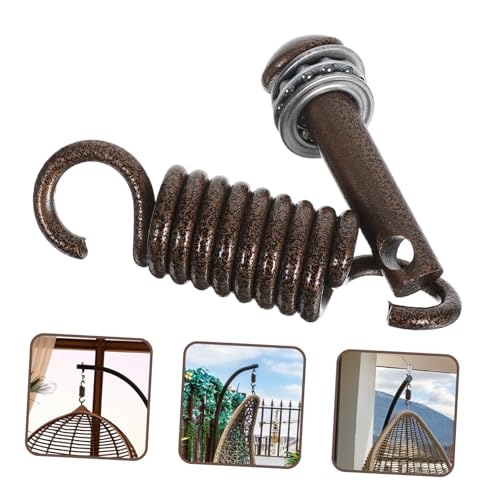 DOITOOL Hammock Chair Swing Spring Set Heavy Duty Coil Springs Hooks Complete Kit for Porch Swing Hardware Installation