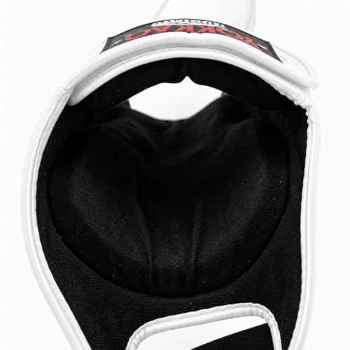 YOKKAO Matrix Muay Thai Kickboxing MMA Shin Guards with Knee Guards - color: Matrix White, size: Large