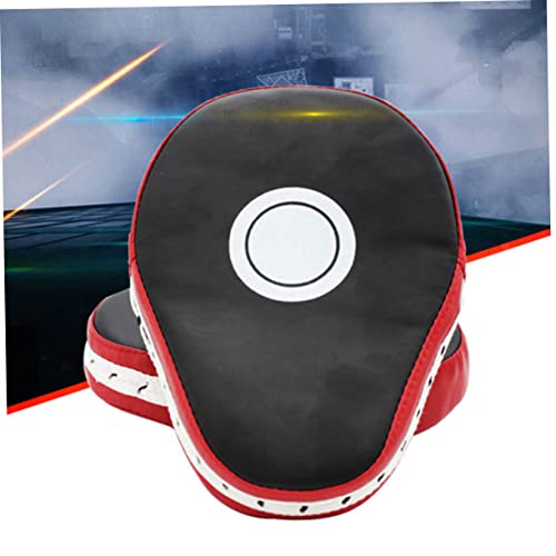 Happyyami Handheld Boxing Pads 1 Pair Leather Sponge Safety Training