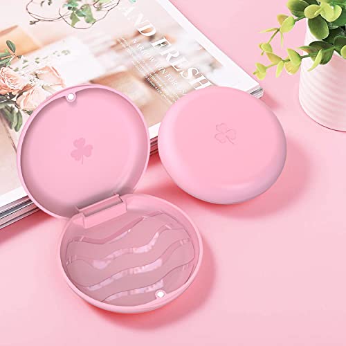 ARGOMAX Retainer Case 2 Pack with Magnetic Closure, Pink - color: Pink