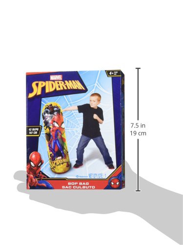 Hedstrom Spiderman Bop Bag Inflatable Punching Bag, 42 Inch - color: Spiderman Style 1, size: 42" Bop Bag