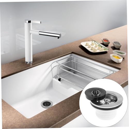 Angoily Drain Filter Bathroom Sink Fish Tank Sewage System Sink Strainer Splash Guard Easy Install Drain Filter