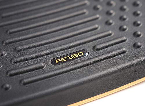 FEZIBO Standing Desk Mat with Anti Fatigue Bar - size: Medium