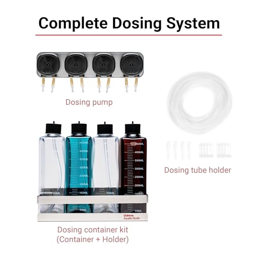 Chihiros Dosing Container - Dosing Reservoir - Dosing Pump Container - Storage Container for Aquarium Supplies - Fish Water Container - Precision Dosing of Fish Tank - Aquarium Supplies Dosing Kit