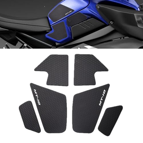 Motorcycle Tank Grip Side Decals Anti Slip Tank Pad Stickers for Yamaha MT-10 MT10 MT 10 FZ10 FZ-10 FZ 10 2016-2021 Tank Grips