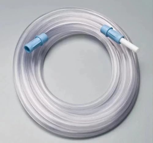 2 Pack Extended Suction Connection Tubes 1/4” x 12 ft | Flexible & Durable Replacement Tubing | Universal for various Devices