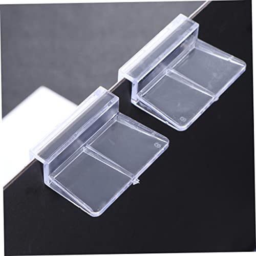 UKCOCO 10Pcs Plastic Fish Tank Cover Bracket Aquarium Support Frame for Tanks and Plastic Material for Home Aquarium Setup
