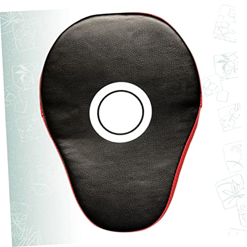 Handheld Boxing Pads Curved Taekwondo Training Mitts for MMA Kickboxing Kung Fu Durable Red Black with Enhanced Inner Padding for Strike Absorption