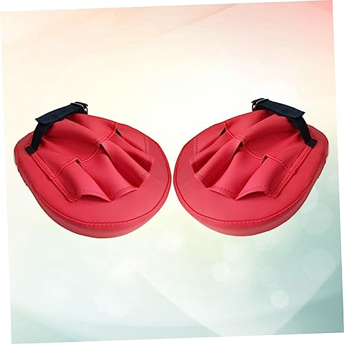 Pair Curved Thai Pads for Taekwondo Kickboxing Training