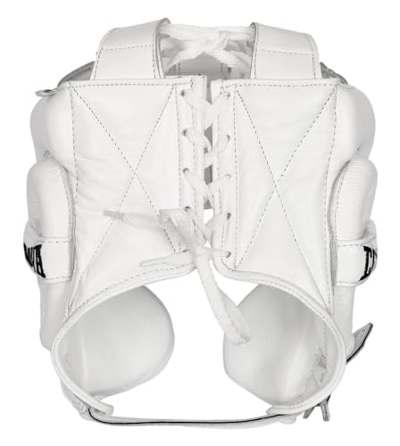 Casanova Boxing® Headgear Cheek Guard Protection for Men Woman - Boxing, Martial Arts, MMA, Kickboxing, Muay Thai, Contact Sport, Sparring, Training - White - size: Large / Extra Large