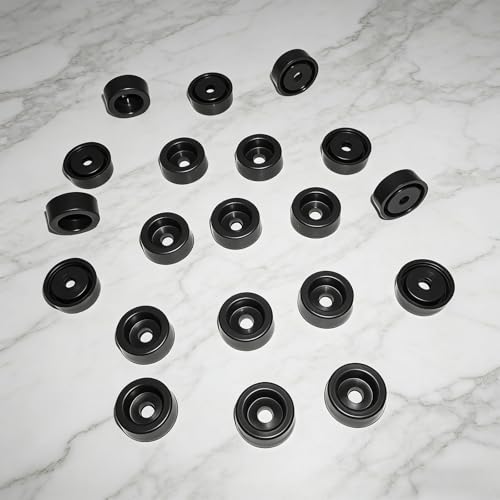 10Pcs Rubber Shock Absorbing Feet Pads Anti Vibration Mounts for Furniture Equipment 30 * 12 * 29.5mm