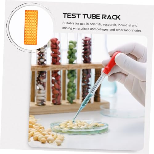 2pcs Test Tube Rack Holder Lightweight Design for Easy Storage and Laboratory Use